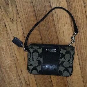 Coach hand purse
